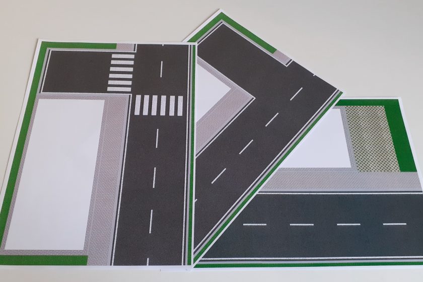 Paper road. Дорога 1:64.